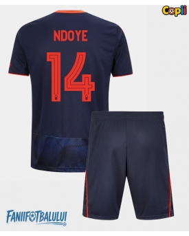 Nottingham Forest Dan Ndoye #14 Echipament de Fotbal Replică 2025-26 Copii Treilea (+ Șorturi)